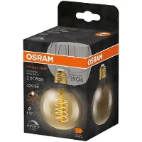 Osram LED lamp E27 | Globe G80 | Vintage 1906 Spiral | Goud | 2200K | Dimbaar | 4.8W (37W)