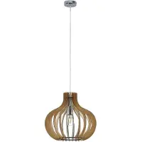 LINDBY Hanglampe , Sina, dimbare, Hout, Woonkamer, Hout, Scandinavisch