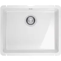 Franke Mythos - Keramische spoelbak KXK 110-51, 55x45 cm, Glacier 126.0735.183