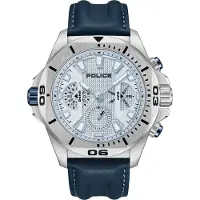 Police Datum horloge Electrical White