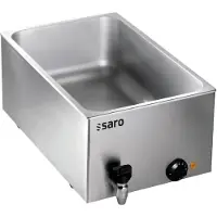 Saro Bain Marie met kraan - Topper
