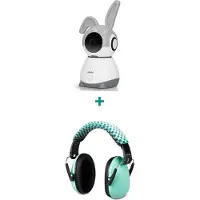 Alecto Wifi babyfoon met op afstand beweegbare camera Alecto Wit-Antraciet