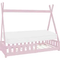 ML-Design Kinderbed Tipi | hout roze 169x29x18 cm kinderbedden | NADUVI