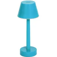 LINDBY - Gaja LED Portable Taffellamp IP44 RGBW Blauw