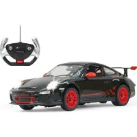 Jamara Porsche GT3 RS, schaal 1:14, zwart, 27MHz