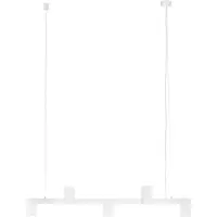 Arcchio Hanglamp Brinja , dimbaar, wit / opaal, Woon-/ Eetkamer, Aluminium, Modern, hanglamp