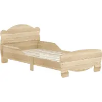 AIYAPLAY Kids Bed MDF 143,5L x 80B x 55H cm Naturholz