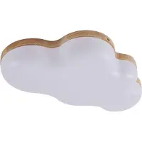 LINDBY Plafondlamp , Pilvi, Wit, Woonkamer, Kunststof, Modern