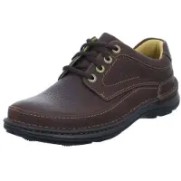 Clarks NATURE THREE Veterschoenen | Maat 8 Heren Bruin