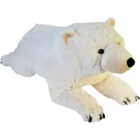 Ginza.se Zachte knuffel Cuddle kins Jumbo ijsbeer