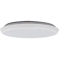 Arcchio Plafondlamp , Augustin, dimbare, Wit, Badkamer, Kunststof, Modern