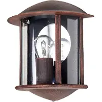 LINDBY Buitenverlichting , Maelis, dimbare, Roestbruin, Balkon, Aluminium, Modern