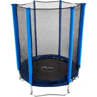 Plum trampoline Junior met veiligheidsnet blauw 4ft