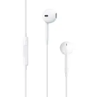 Apple EarPods, Kabel, Gesprekken/muziek, Koptelefoon met microfoon, Wit