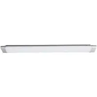 Arcchio LED-plafondlamp Vinca, alu / grijs / zink, Werkkamer / Kantoor, Kunststof, Modern, LED plafondlamp