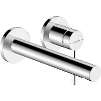 Hansgrohe Zesis S ééngreeps inbouw wastafelmengkraan met voorsprong 19,4 cm chroom