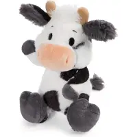 Nici Knuffelkoe Cowluna, 22 cm, zacht en wiebelend, GROEN