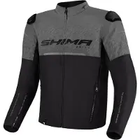 SHIMA Drift Zwart Grijs Textiele Motorjas Maat S