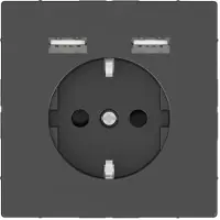 Merten MEG2366-6034 Inzetstuk System Design Antraciet 1 stuk(s)