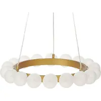 Beliani GEORGES - Hanglamp - Goud - IJzer