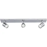 LINDBY Plafondlamp , DEJAN, dimbare, Metallic, Badkamer, Metaal, Modern
