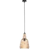 LINDBY Hanglampe , Belarion, dimbare, Roestbruin, Woonkamer, Glas, Vintage / Retro