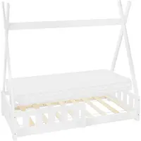 ML-Design Kinderbed Buddy | hout lichtgroen 160x30x17 cm ledikanten | NADUVI