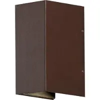 Konstsmide Wandlamp buiten | Up & Down | Cremona | 3000K | IP54 | 3W | Roestkleur |