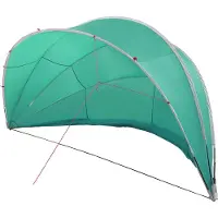 vidaXL - Zwembadkoepel - Blauw - 500 - x - 500 - x - 236 - cm