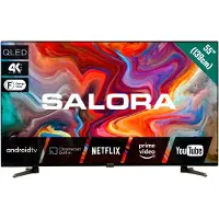 Salora 55QLEDTV - 55 inch QLED - 4K Ultra HD - Zwart