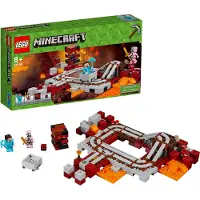 LEGO Minecraft De Nether Spoorweg - 21130