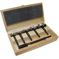 Fisch Houtboorset | 6-delig | d. 35,40,50,60,68 mm + verlengstuk | 1 stuk - 031BS0006K01 031BS0006K01