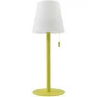 LINDBY - Azalea LED Portable Taffellamp IP44 Wit/Geel