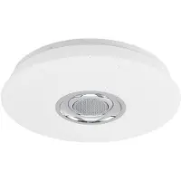 LINDBY Plafondlamp , Elpida, dimbare, Wit, Woonkamer, Kunststof, Modern