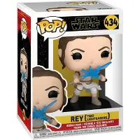 Funko POP! Star Wars Episode IX Rey POP! Vinyl Figure met 2 Lichtzwaarden - 9 cm