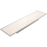 LINDBY LED-paneel Stenley, wit / opaal, Keuken, Kunststof, Modern, LED paneel