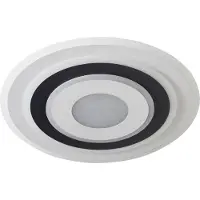 LINDBY Plafondlamp , Rebeka, dimbare, Wit, Woonkamer, Kunststof, Modern