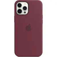 Apple iPhone 12 Pro Max Back Cover met MagSafe Pruimenpaars