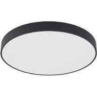 Arcchio Plafondlamp , Vanida, dimbare, Zwart, Keuken, Aluminium, Modern
