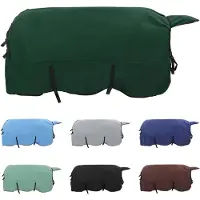 vidaXL Paardendeken Volledig Donkergroen 155 cm Polyester