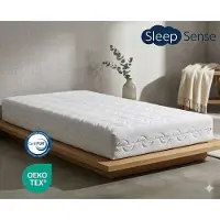 Sleep sense - matras 90x200 - circa 14 cm - Koudschuim - Hybride HR55 - premium afritsbare hoes - Anti Allergie- Oekotex Certipur gecertificeerd - Gratis levering