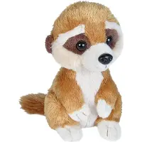 Sonstige Verlage knuffel stokstaartje junior 18 cm pluche bruin