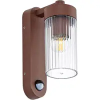 LINDBY Buitenverlichting , Kaliro, dimbare, Roestbruin, Terras, Aluminium, Modern