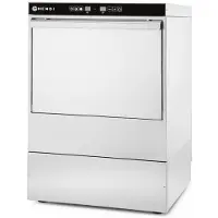 Hendi Elektronische vaatwasser – 3 wasprogramma's – roestvrij staal – 50x50 cm – 400V/6600W