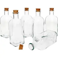 MamboCat Set van 6 Vivalto flessen 500ml met kurk 79886