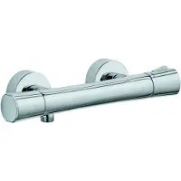 Kludi Zenta douchekraan thermostatisch met koppelingen chroom