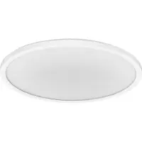 Osram Slimme plafondlamp SMART+ WiFi ORBIS ULTRA SLIM, wit / opaal, Woon-/ Eetkamer, Kunststof, Modern, Slimme plafondlamp