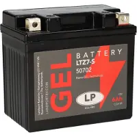 Landport Gel 50702 / YTZ7S-BS / 507902011 accu (12V, 6Ah, 130A)