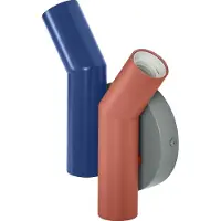 Osram Wandlamp Decor Straw, dimbaar, multicolor, Woon-/ Eetkamer, metaal, Modern, wandlamp