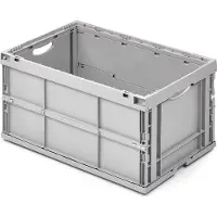 Alutec 05100 - Vouwkrat 400 x 600 x 320 mm - Max. draagvermogen 60 kg - Grijs